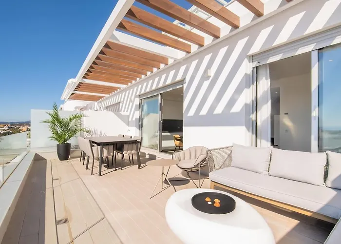 公寓 Lm3.52b- Spacious Duplex Penthouse With Panoramic 埃斯特波纳